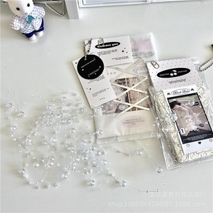 Ins Wind Blogger Atmosphere Stereo Love Star Sticker diy Card Packing Hand Account Decoration Face Rhinestone Sticker