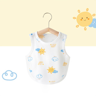 Baby's Belly Bag Baby's Belly Protector Sleeping Anti-Cold Pure Cotton Newborn's Belly Button Protector Summer Thin Half Back