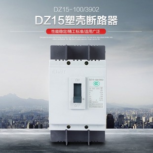 DZ15 Molded CAse Circuit BreAker 2P 3P 100A High Power Air Circuit BreAker Housing TyPe Air Switch