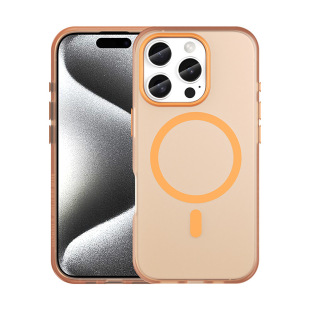 Suitable for iphone 16Pro Mobile Phone Case 16Pro Max Apple 16 Frosted Magnetic All-inclusive Anti-fall Protective Cover