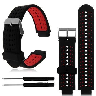 Подходит для Garmin Forerunner220/230/620/630/235 с алмазным отверстием, Двухцветный силиконовый ремешок