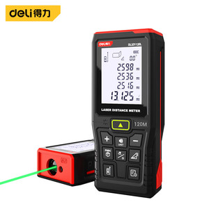 Делик (deli) лазерный дальномер 120m зеленый свет литиевый голос DL331120L