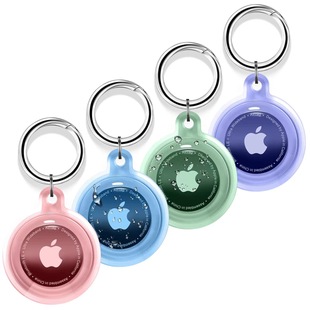Применимо для Apple Airtag локатор анти-потери трекер все включено водонепроницаемый TPU брелок крышка цвета