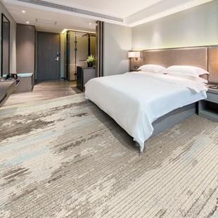 Hotel Room Carpet Customized B1 Flame Retardant B&B Hotel Bedroom Room Carpet Thickeneded Wear-Resistant Hotel Carpet