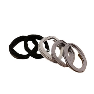 Free Shipping High Stretch Durable Rubber Tendon Women's Tie Head Seamless Hair Ring Leather Cover Women's Head Rope Thick Durable Hair Rope Headwear