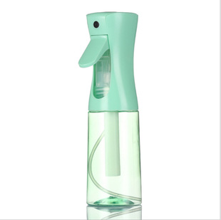 High-Pressure Continuous Spray Bottle 200ml Transparent Daily Chemical Spray Spot Alcohol Disinfection Atomization Hydrating Gardening Watering Can