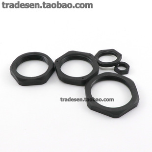 Nylon Plastic Nut Plastic Hexagon Nut Hand Screw Pipe Thread Separate Plastic Lock Nut Fastening Screw Cap