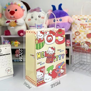 Ins Original Cute Girl Gift Tote Bag Gift Birthday Couple Cowhide Gift Bag Large small size Shopping Bag