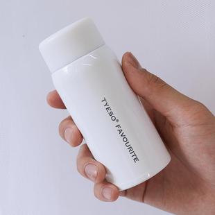 I9EK100ml портативный термос женский мини специальная маленькая чашка портативный с кофейной чашкой из нержавеющей стали 304 компактный 12