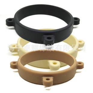Hot-selling silicone cup cover non-slip heat-insulating rope accessories easy to take thermos cup cover with three holes for decoration