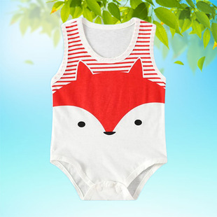Infant triangle ha clothes baby cotton bag fart clothes conjoined climbing clothes jumpsuit multi-pattern wholesale a generation of hair tide