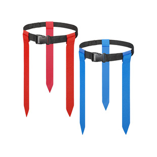 American Football Waist Flag PVC Ribbon Youth Football Belt Game Flag Tear Flag Tear Flag Tapered Flag Belt