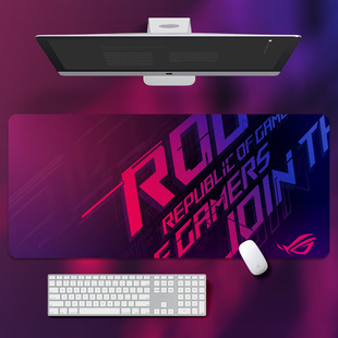 Коврик для мыши ROG негабаритный игрок страны киберспорт игры для мальчиков интернет-кафе клавиатура ноутбук офисный стол коврик