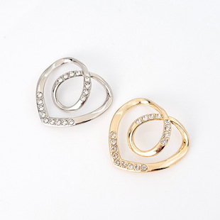 T-Shirt Clothes Corner Hem Knot Buckle Silk Towel Buckle Waist Tight Artifact Accessories Clip Fixed Advanced Brooch Pin