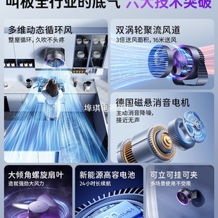 2025 new wall-mounted fan kitchen air conditioning bathroom toilet toilet non-perforated small fan electric bedroom