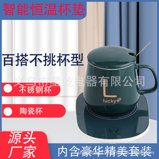 55 Degree Constant Temperature Coaster Heating Pad Ceramic Cup Office Heating Gift Box Insulation Warm Cup