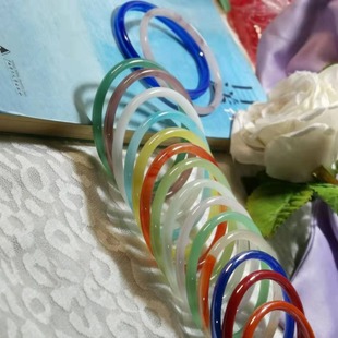 Jingle bracelet 58 60 62 ring glass bracelet little red book bracelet