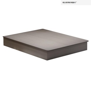 Bedside Single Apartment Hotel Bed Frame Standard Room Bed Box No Homestay Bed Direct Hotel Furniture Factory Full Bedside