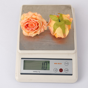 Factory direct spot simulation peony flower head handmade material bud European retro rose flower wedding