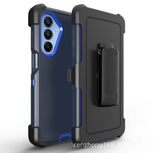 For SAMSUNG Samsung GALAXY A16 three-proof solid color robot phone case TPU PC protective case