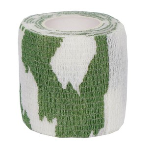 Factory Wholesale Non Woven Camouflage Elastic Self Adhesive Bandage Outdoor Sports Protection Fixed Bandage Tattoo Bandage