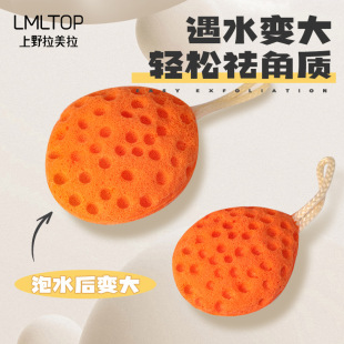 LMLTOP фруктовый сотовый шарик для ванны, замоченный большой мягкий губка для ванны