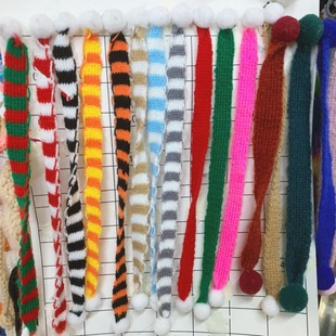 Мини-рождественская шляпа шарф mini santa hat Christmas scarf doll accessorie