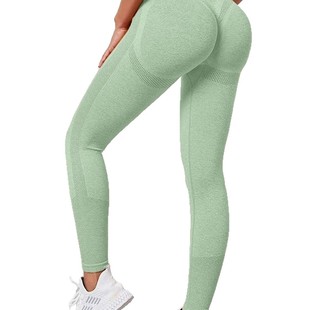 Seamless Wide Belt Sports Tights Fitness Yoga Sports Pants High Elastic Abdominal Control Yoga Pants Women Sports Pants