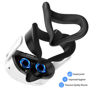 Горячая продажа совместима с Мета Quest 3s силиконовая маска для маскировки для лица назальная прокладка vr аксессуары для трансграничного использования