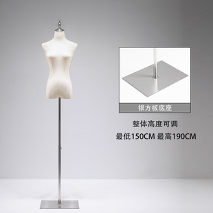 Model display stand women's half-length Korean dress wedding dress cheongsam clothing store window props Zhao Zhisun