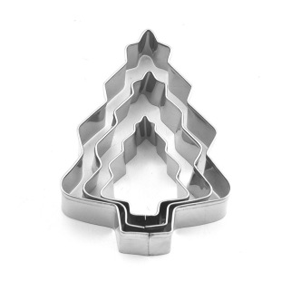 403 Stainless Steel Biscuit Mold Cartoon Stereo Cookie DIY Biscuit Printing Christmas Biscuit Mold Baking Tools