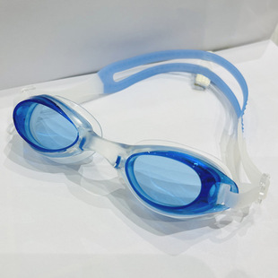 Swimming Goggles Soft Silicone Unisex HD Anti-fog Swimming Goggles Flat Goggles Waterproof Large Frame Swimming Glasses 2024 New