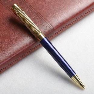 Wholesale Business Office Metal Rotating Ballpoint Pen Rotating Advertising Neutral Sign Pen Style Commemorative Gift Pen