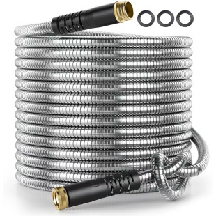 Cross-border 304 stainless steel telescopic water pipe garden water pipe watering garden water pipe