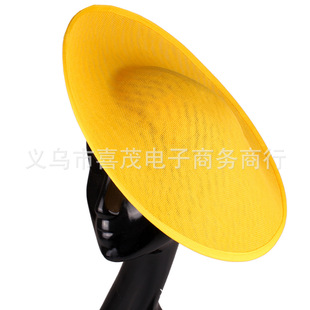New Lolita Exaggerated Large Hat 33.5cm Bridal Headdress Imitation Linen Hat Base Hat Photography Model Hair Accessories