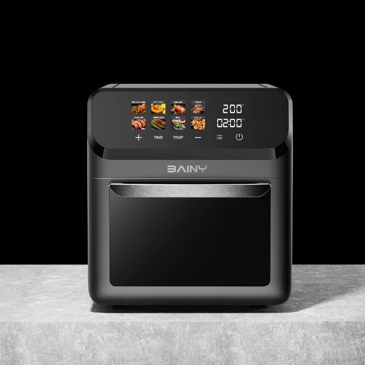 Factory Ready-Made Air Fryer Cross-Border Hot-Selling Visual Touch Screen Electric Fryer Oil-Free Large Capacity 13L