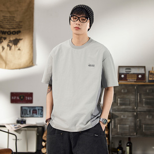 Danpaoni | Sports Summer Youth Round Neck Short Sleeve T-shirt American Men's Japanese Style Loose Casual Trend Short Sleeve