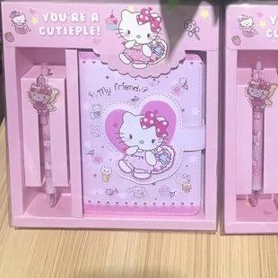 Sanrio новый ручной книжный костюм с высокой цветовой ценностью милый мультяшный студенческий ограниченный набор канцелярских принадлежностей гелевая ручка для письма