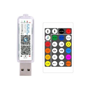 Bluetooth I Symphony Light Strip Потоковая вода Музыка Контроллер с двойной головкой Контроллер приложения для смартфона USB Light Strip Light Strip