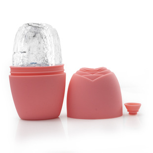 New silicone facial beauty ice lattice pouch clavicle arm thigh ice roller face massage ice lattice
