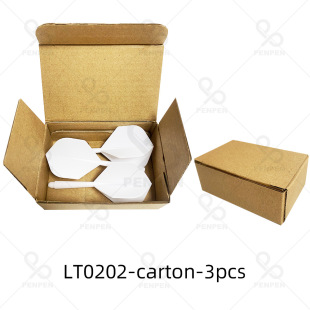 PENPEN Jet Dart Siaman Dart Leaf Multicolor Cross-border Special for Not Easy to Break LT02 Boxed 3 Pack