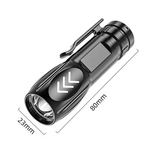 Сильный свет фонарик USB Аккумуляторная Домашнего Освещения LED супер яркий высокой мощности дальнего света мини портативный небольшой фонарик