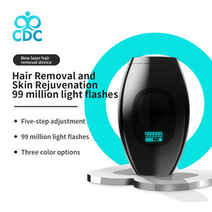 Household laser hair removal instrument strong pulse whole body underarm painless hair removal electric portable hair removal instrument card box