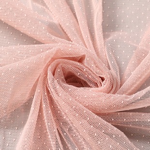 Encrypted wave dot mesh 1.5 m wide multi-color velvet dot mesh lace diy gauze skirt dress design accessories