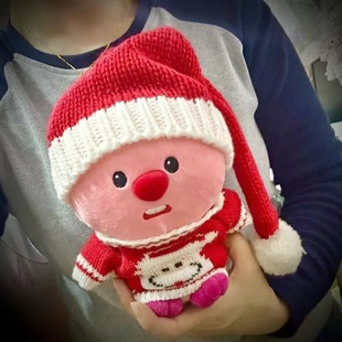 in stock 20cm Beaver Doll Clothes LOOPY Doll New Year's Day for Ruby Doll Slug Pig Hat suit Cute