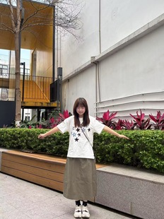 Printed Half-sleeved T-shirt Top Clothes Simple Fashion Men's and Women's Cotton Short-sleeved T-shirt Women's National Fashion Brand Junior High School Fashion
