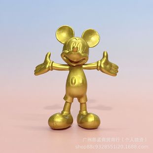 Explosive classic sitting posture Mickey duck Pluto puppy desk decoration car ornaments bulk kt