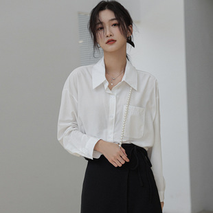 Spring New French Style Chic Blue Long-sleeved Shirt Outer Suit Spring and Autumn Design Sense New 2022 Loose Top