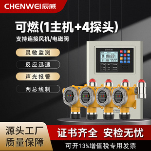 Commercial gas alarm liquefied gas gas leak detector hotel catering combustible gas detector