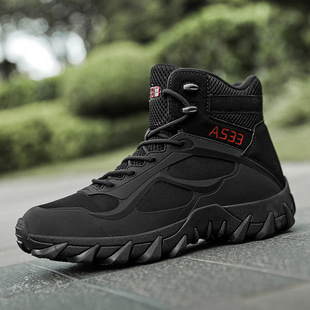 Fujian Large Manufacturer Magnum Cross-Border Large Size Breathable Tactical Boots Special Forces Outdoor Hiking Wear-Resistant Training Combat